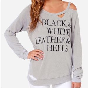 Chaser destroyed sweater